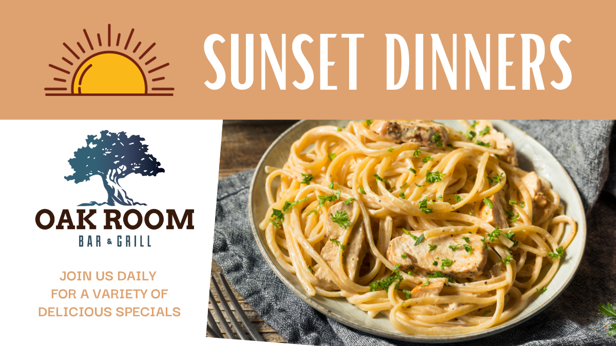 Sunset Dinner Specials: Week of September 19th
