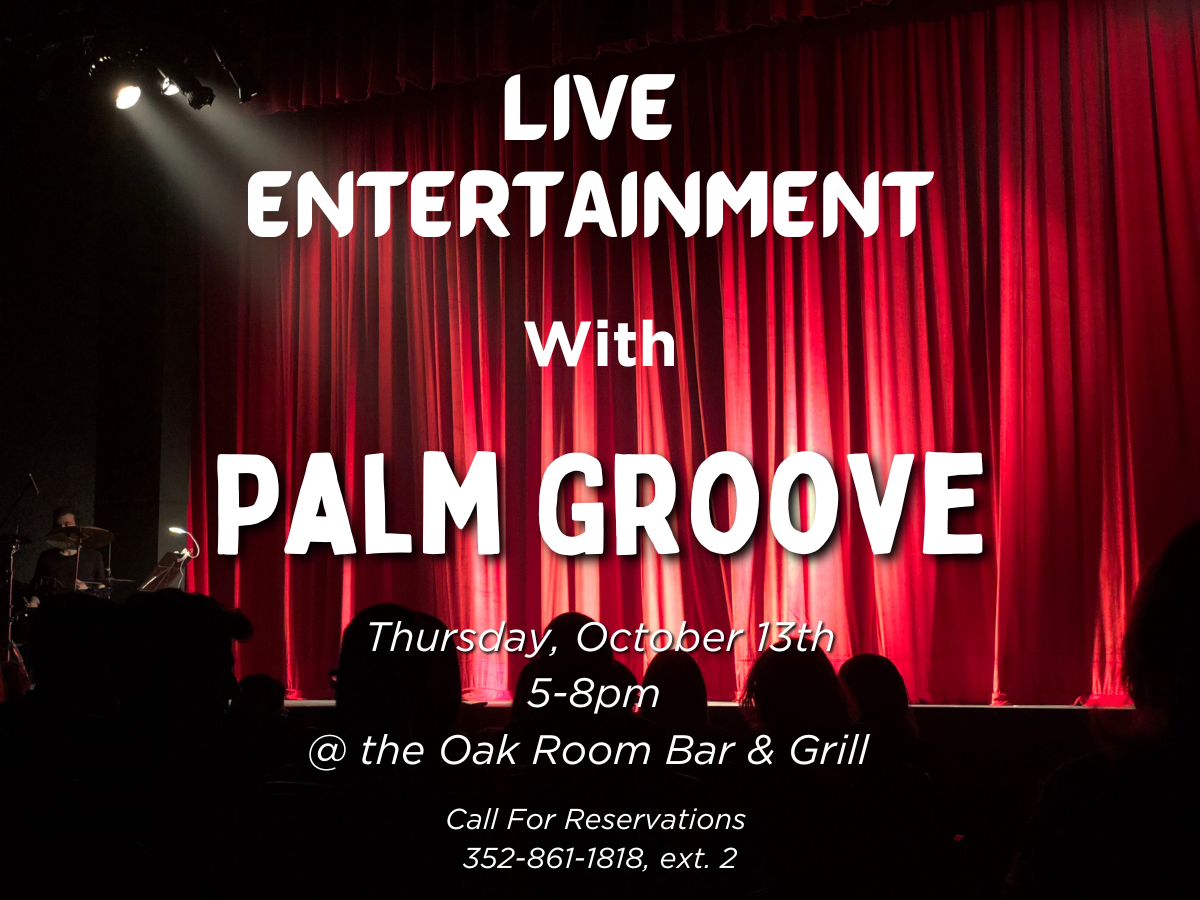Live Entertainment with Palm Groove 